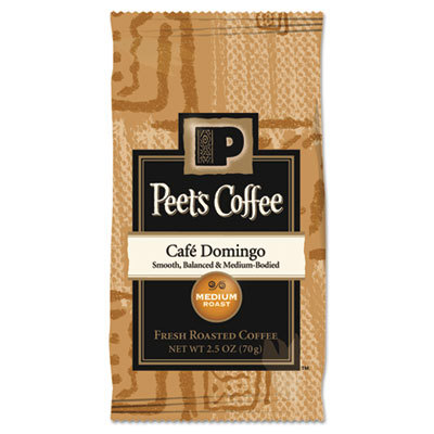 Pack of (18), Coffee Portion Packs, Caf\xE9 Domingo Blend, 2.5 oz